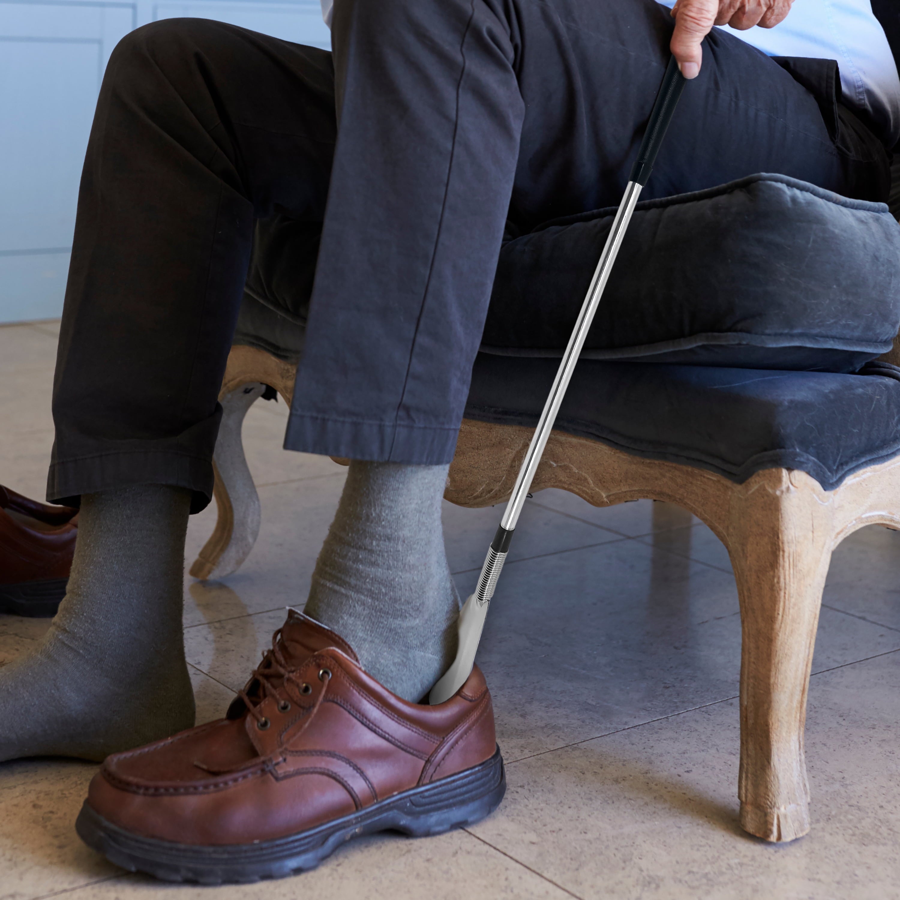Flexible Shoe Horn Extendable Handle